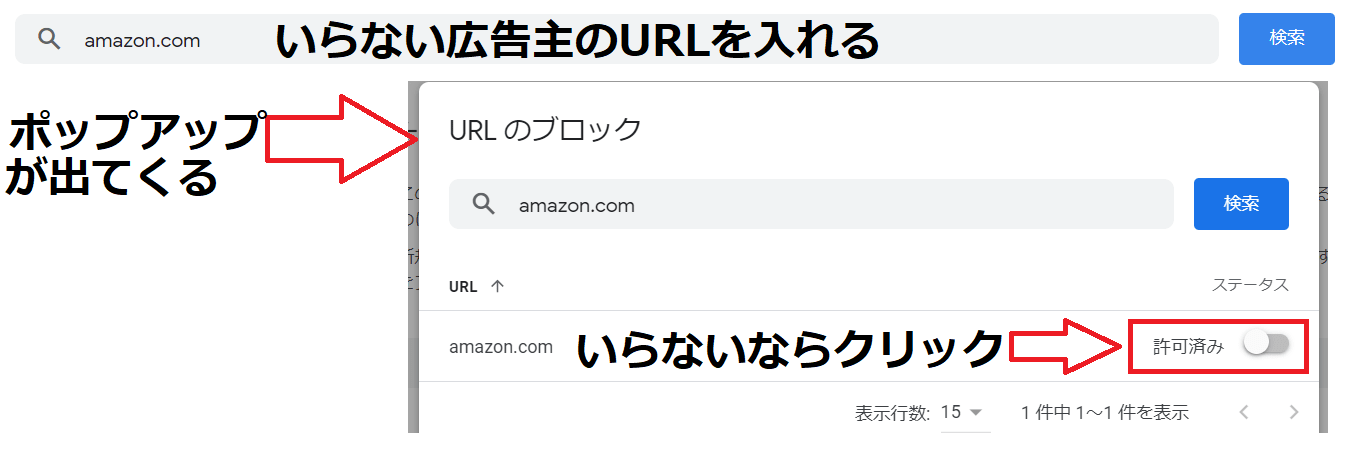 グーグルアドセンスでいらない広告をブロックする方法